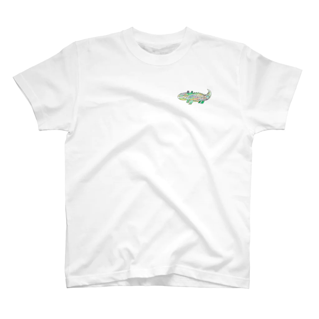 futaba_npoのわに Regular Fit T-Shirt