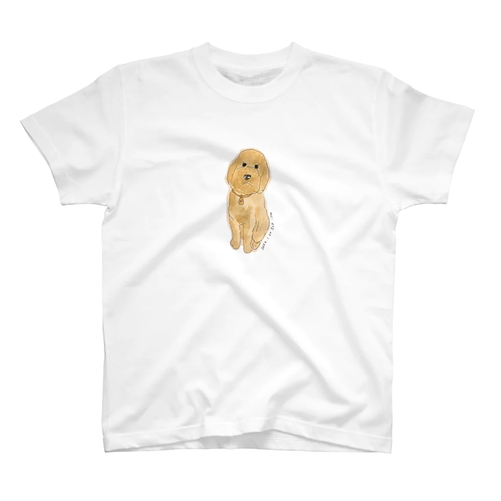 hawkのstandard poodle 『ily』 スタンダードTシャツ