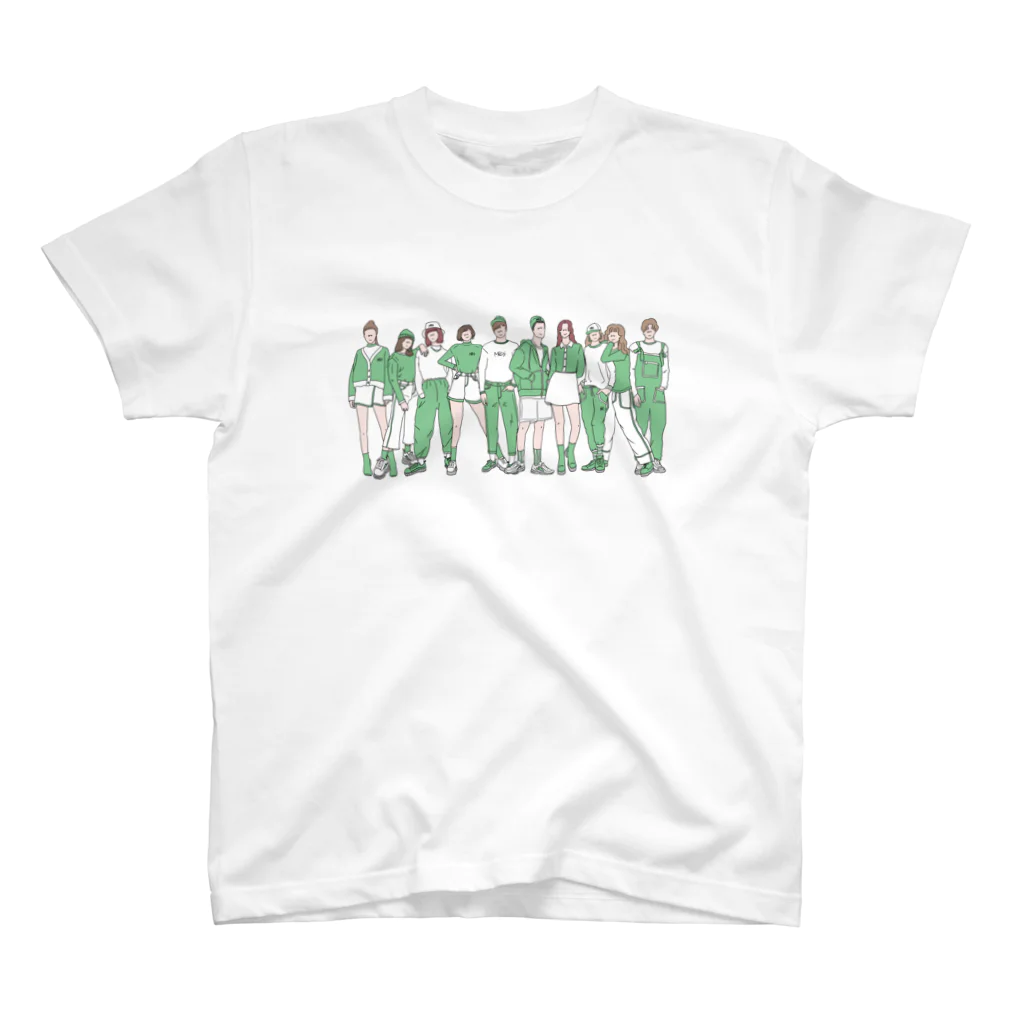 maricos shopの10 people スタンダードTシャツ