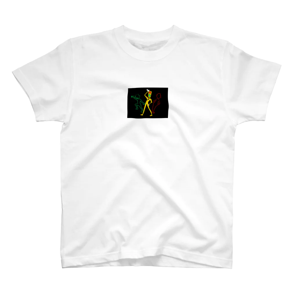 lsの宝箱のDot Traffic Lights  Regular Fit T-Shirt