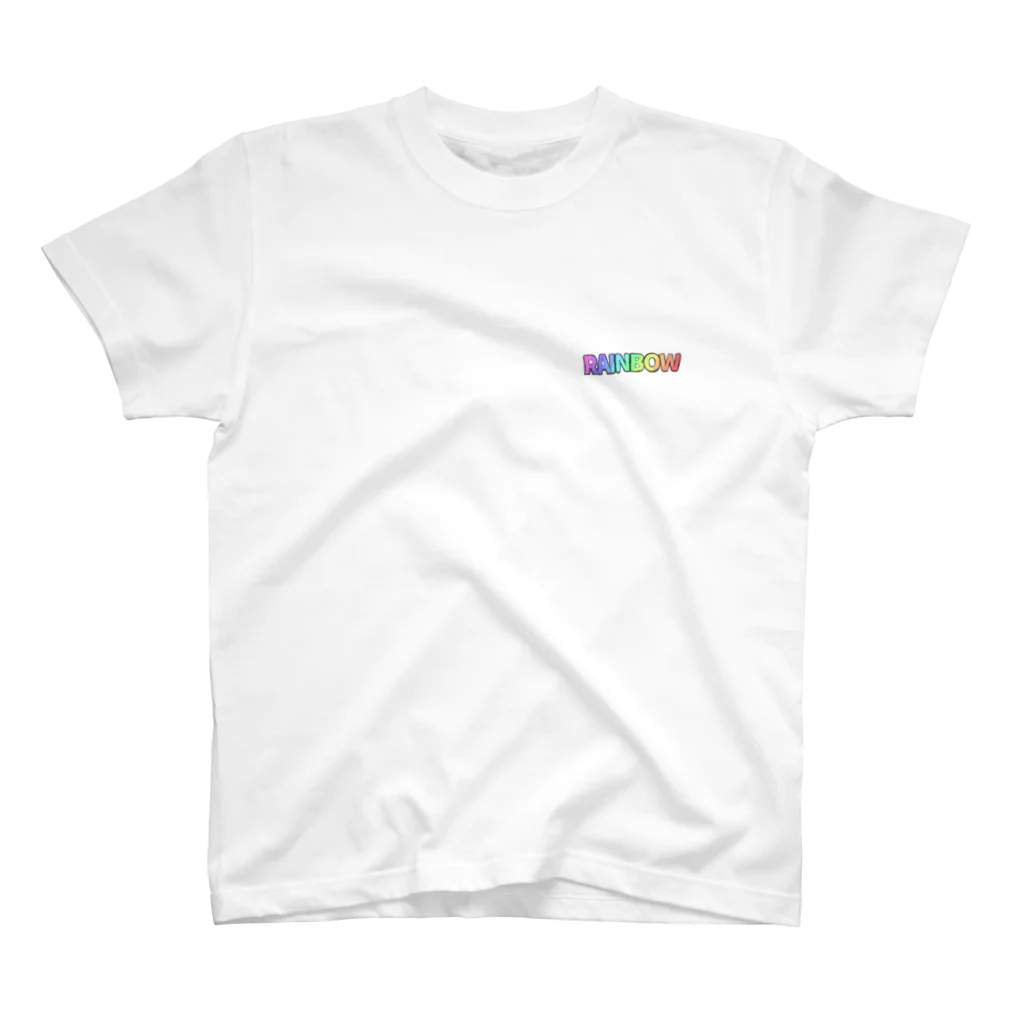 首からズボンのRAINBOW スタンダードTシャツ