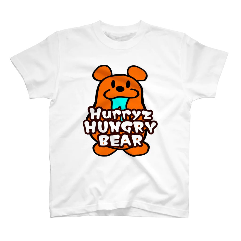 Hurryz HUNGRY BEARのHurryz HUNGRY BEAR シリーズ Regular Fit T-Shirt