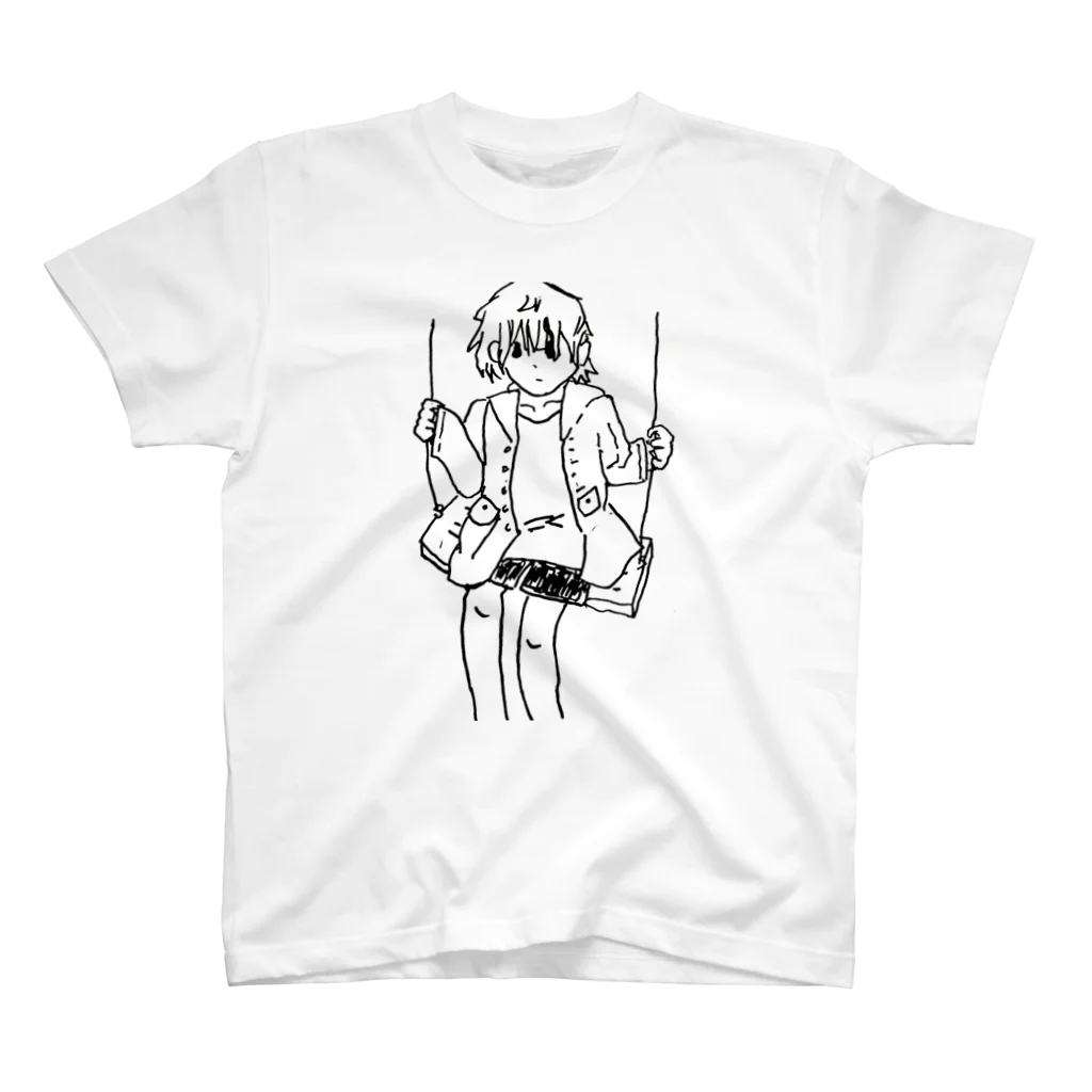 月城のぼっちくん3 Regular Fit T-Shirt