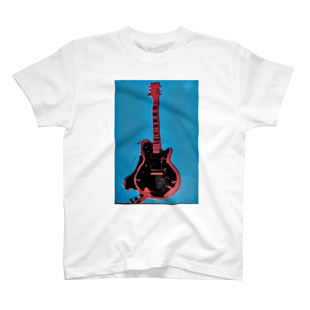 Rock★Star Guitar School 公式Goodsのアンディ・ギター・ウォーホール Regular Fit T-Shirt