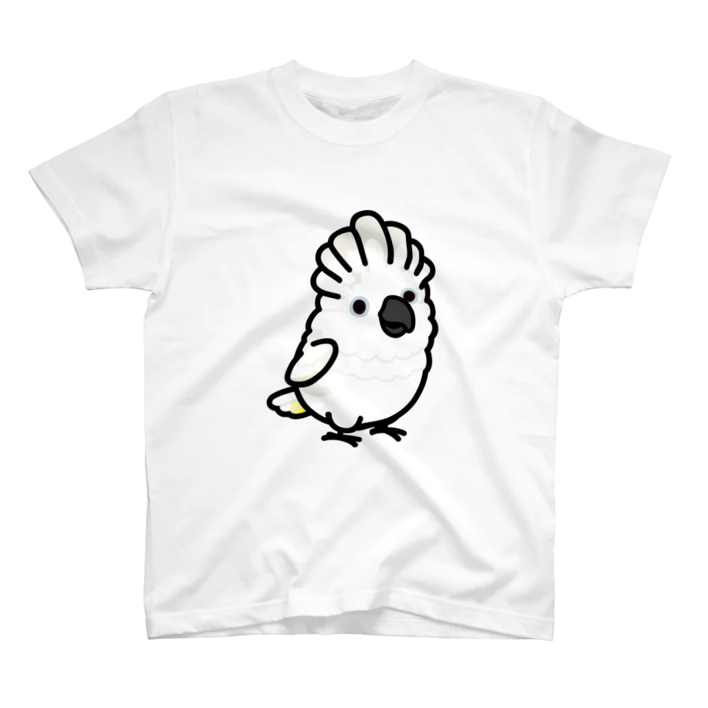 Cody the LovebirdのChubby Bird タイハクオウム スタンダードTシャツ