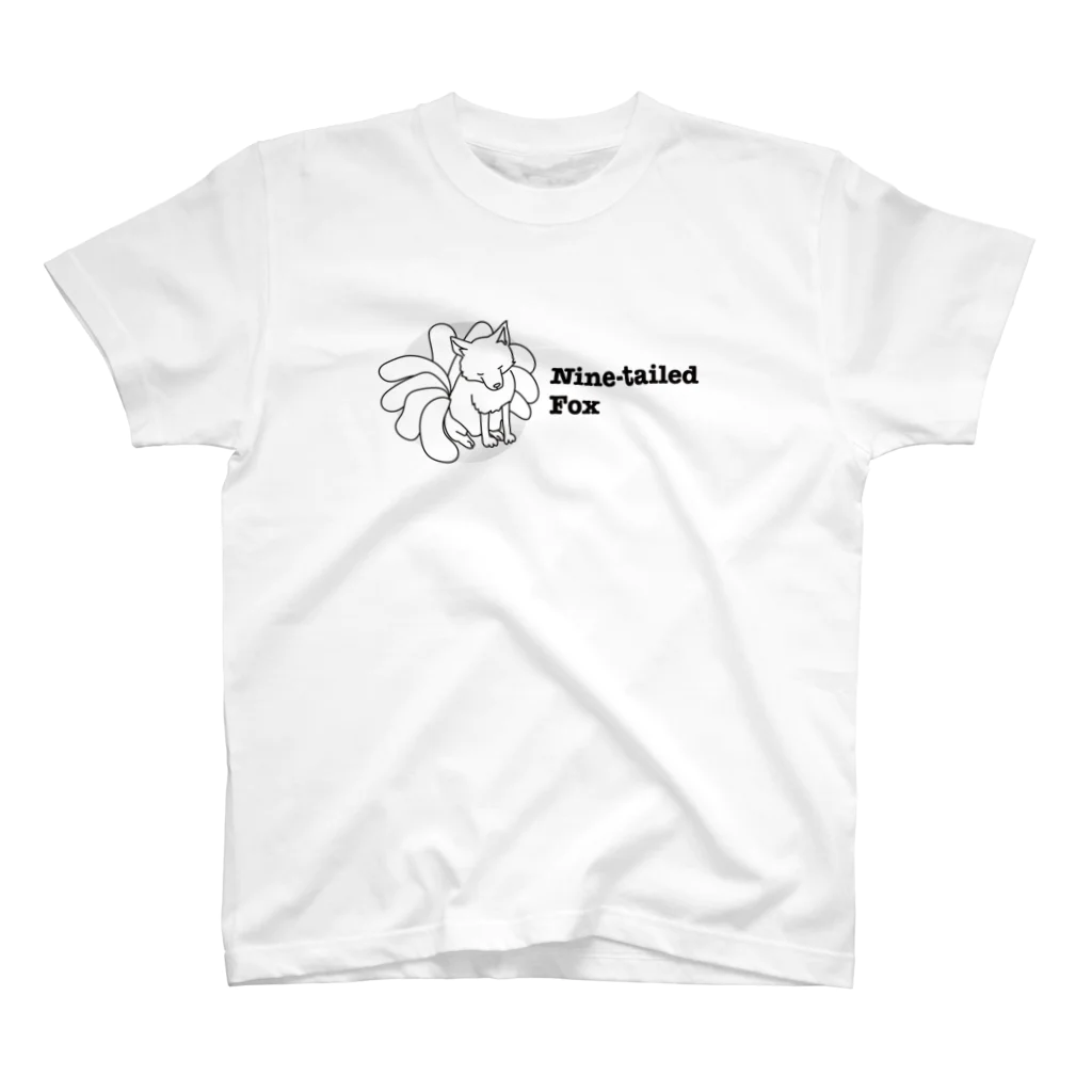 3out-firstの九尾の狐 スタンダードTシャツ