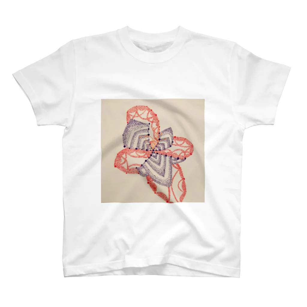Pointillism loveの雫華 Regular Fit T-Shirt