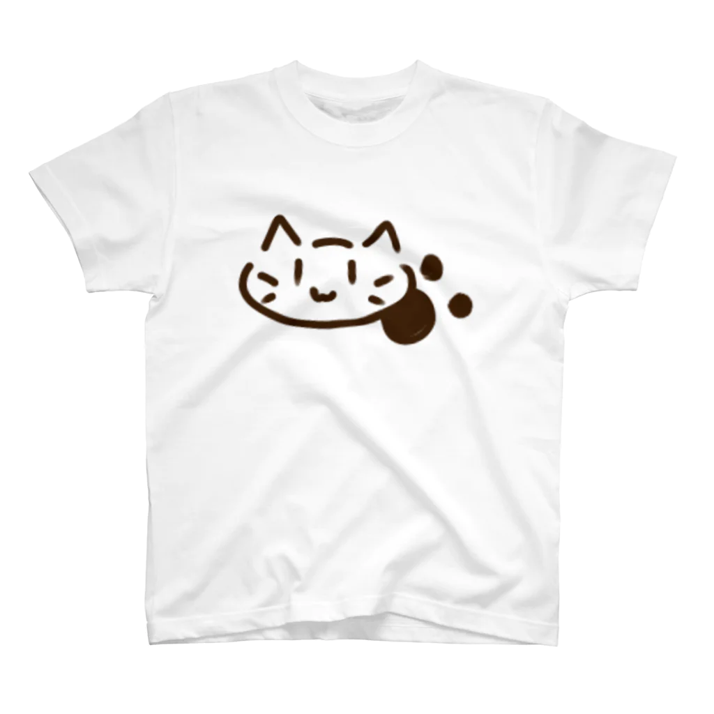 出店のねこ・表 スタンダードTシャツ