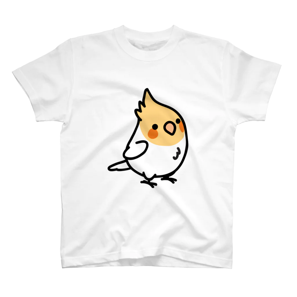 Cody the LovebirdのChubby Bird オカメインコ スタンダードTシャツ