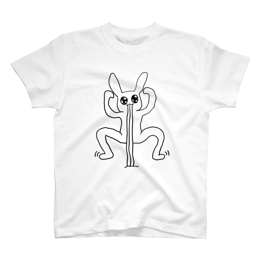 たきもトリオ🐓の前歯で浮くウサギ Regular Fit T-Shirt