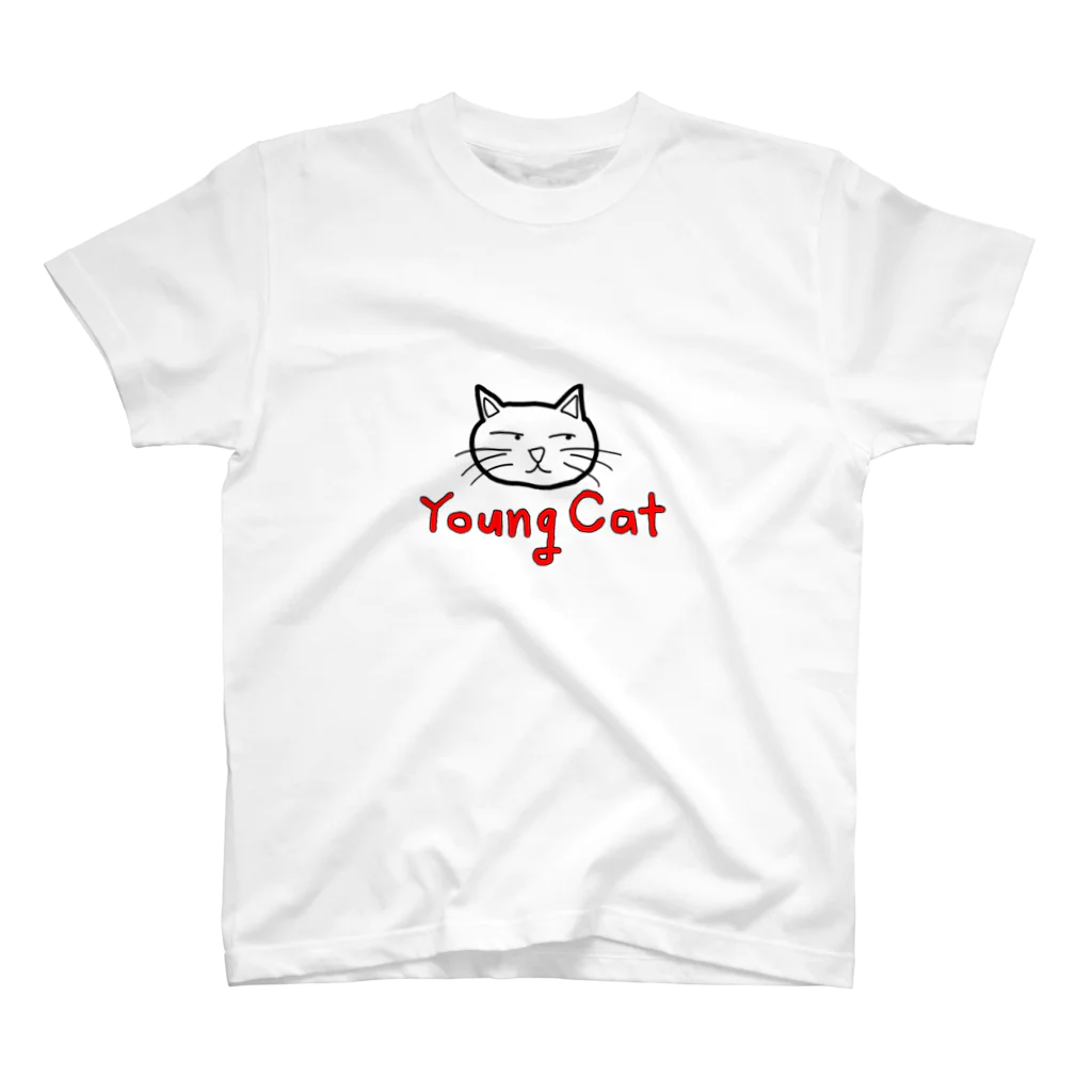 戯論のわかいねこ スタンダードTシャツ