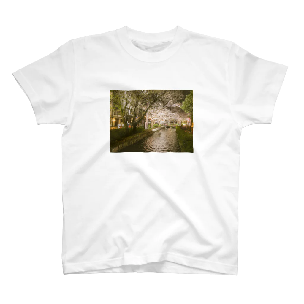 Tシャツの旅人の【京都】春の鴨川 Regular Fit T-Shirt