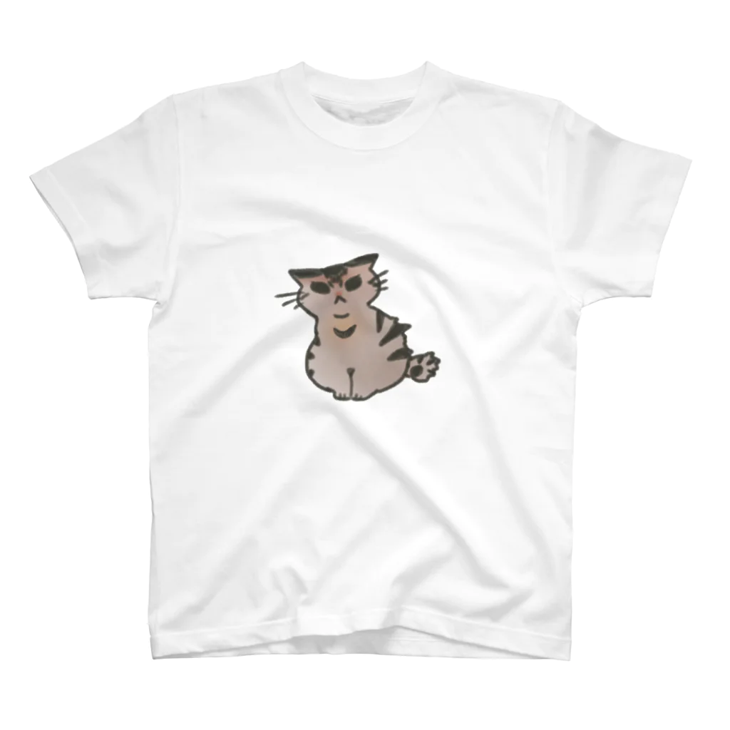 UNEのふきげんなねこ スタンダードTシャツ