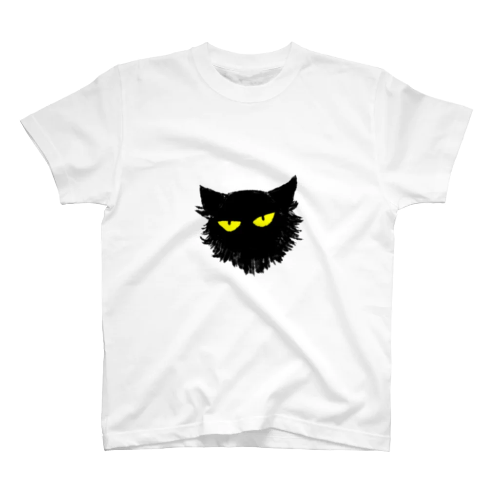 燐火のくろねこ Regular Fit T-Shirt