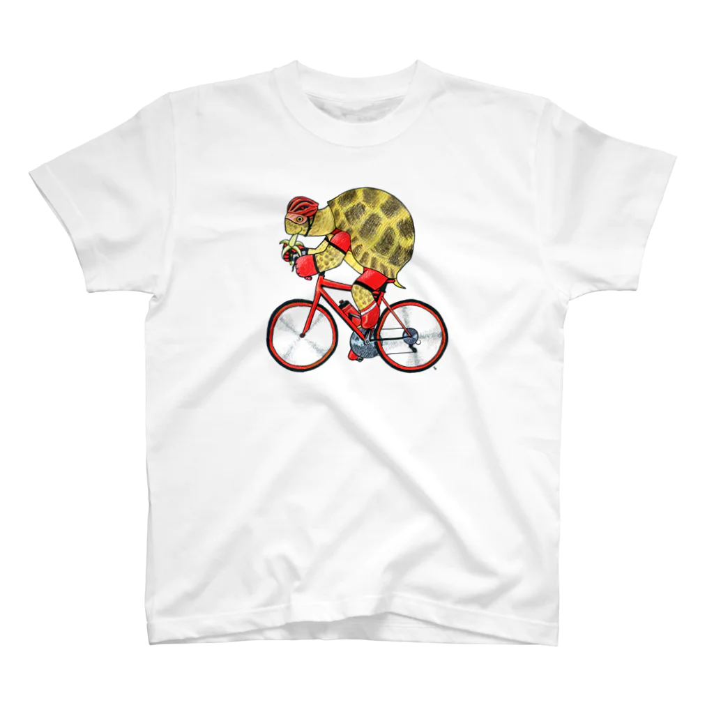 segasworksのカメの自転車乗り Regular Fit T-Shirt