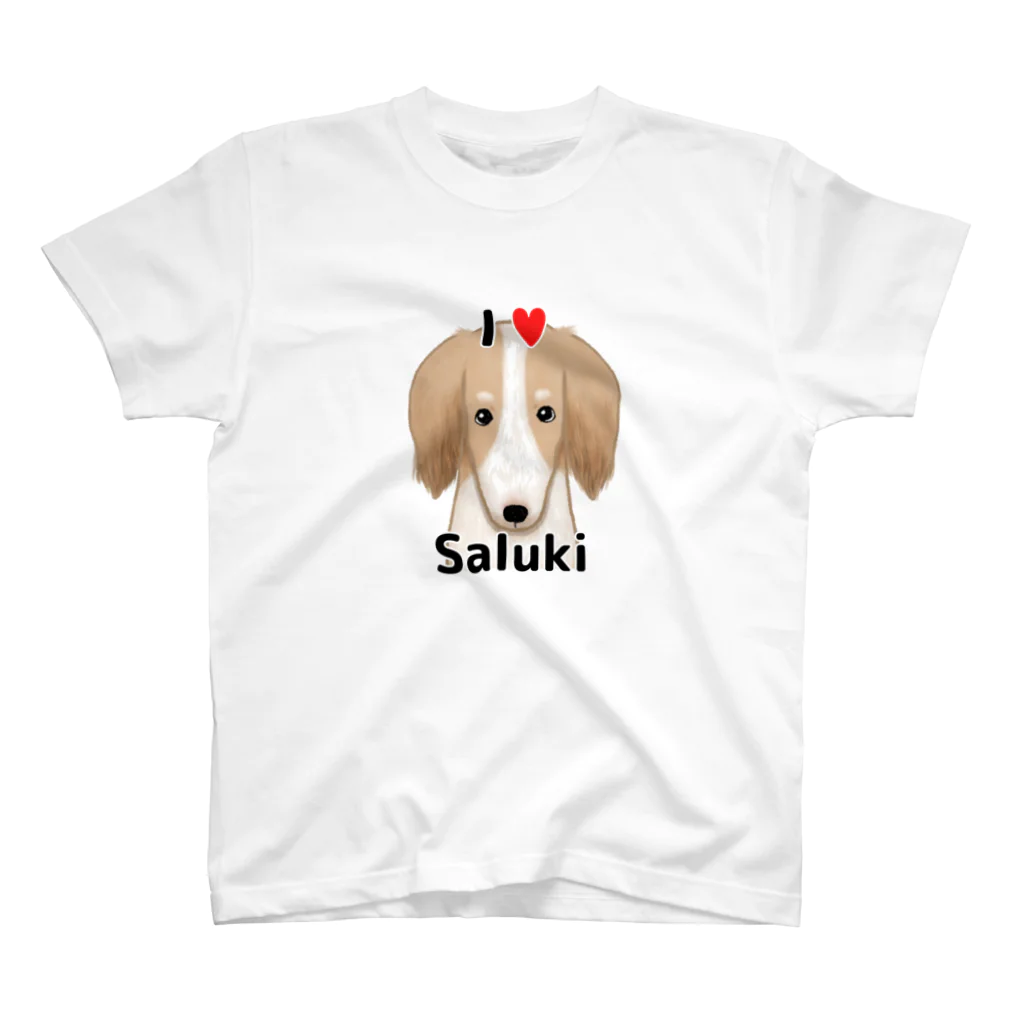 makuwa動物園のサルーキ Regular Fit T-Shirt