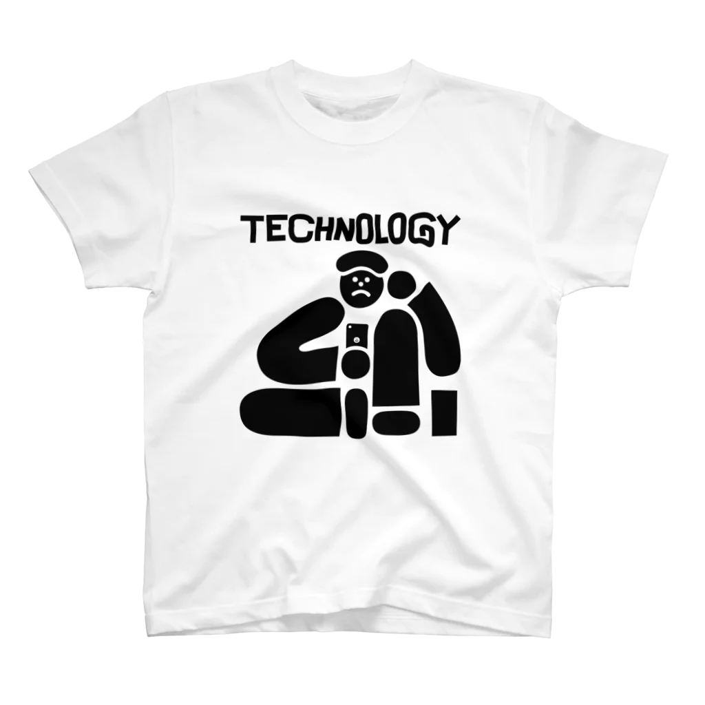 STOMACHACHE.のTECHNOLOGY_goods_phone スタンダードTシャツ