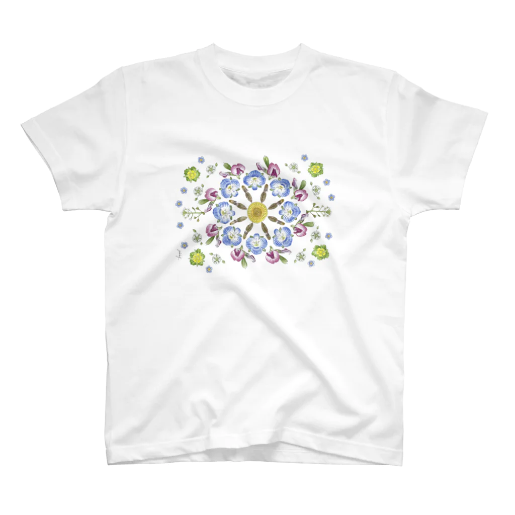 チョビのSpringflower 2 Regular Fit T-Shirt