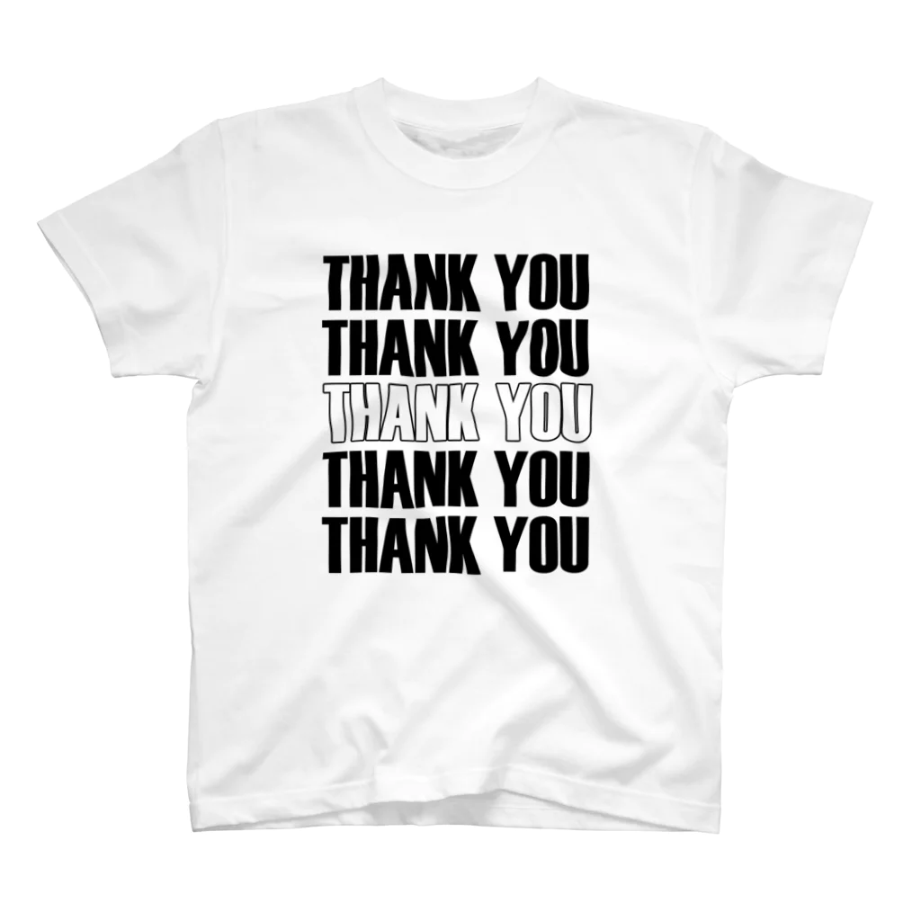 おもしろいTシャツ屋さんのありがとう　THANK YOU Regular Fit T-Shirt