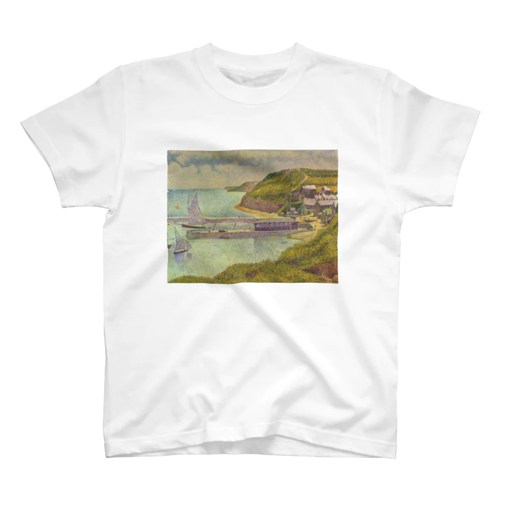 ArtGoodsのジョルジュ・スーラ『ポール・アン・ベッサンの外港』 Regular Fit T-Shirt