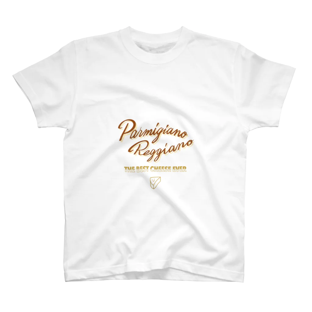 どぅるけのパルミジャーノ・レッジャーノ白地用 Regular Fit T-Shirt