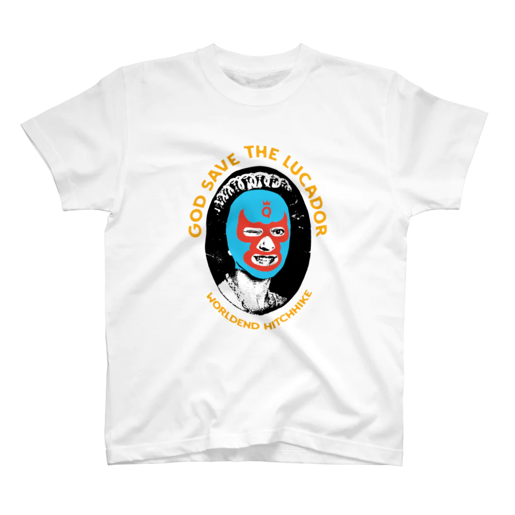 ワールドエンド ヒッチハイクのゴッド・セーブ・ザ・ルチャドール　GOD SAVE THE LUCHADOR スタンダードTシャツ