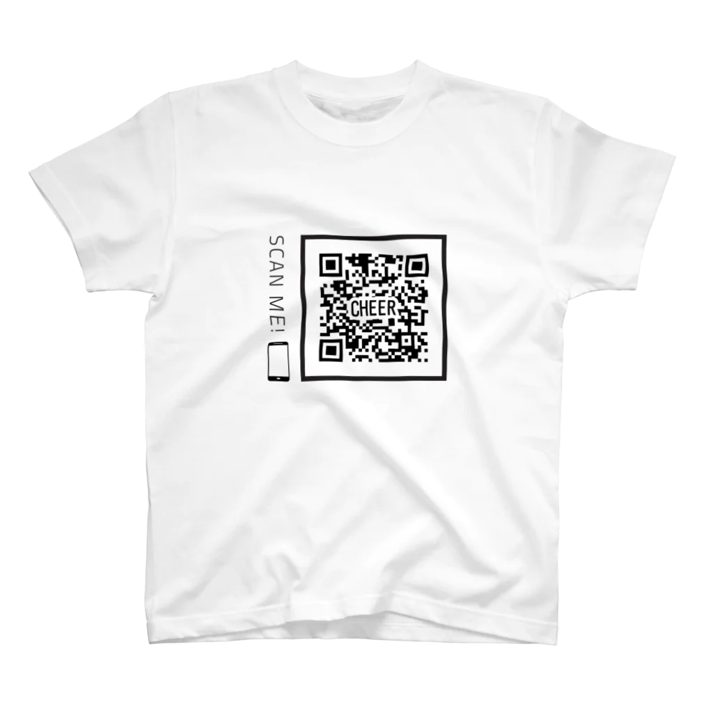 チアグッズショップ CHEER POINTのQR CHEER T Regular Fit T-Shirt