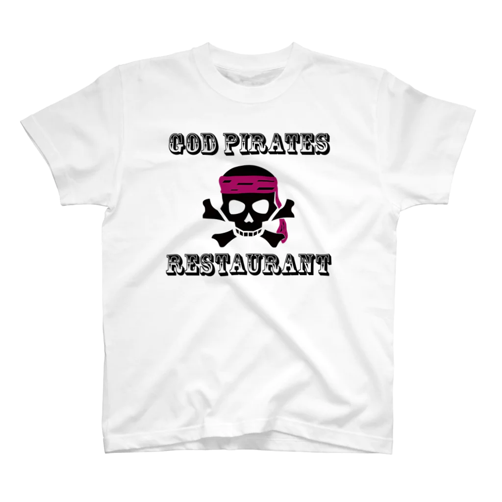 Jack NicholsonのGOD PIRATES RESTAURANT スタンダードTシャツ