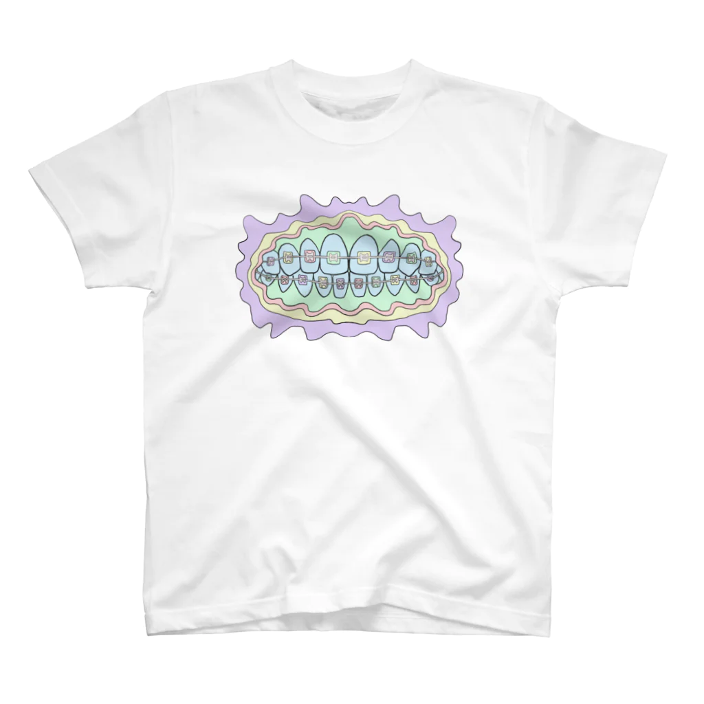 aN:poyoyoのOrthodontic Bracket スタンダードTシャツ