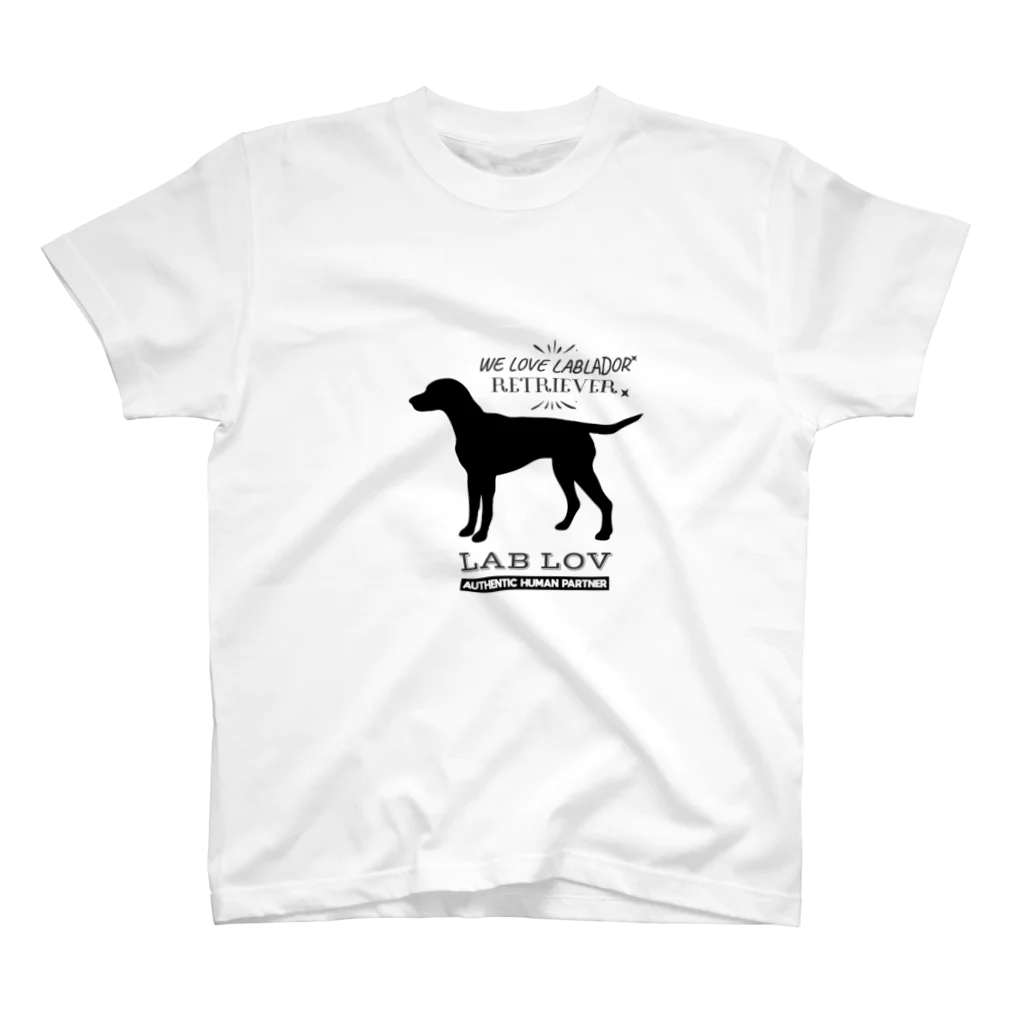 Black Labradors MatterのLAB LOV Regular Fit T-Shirt