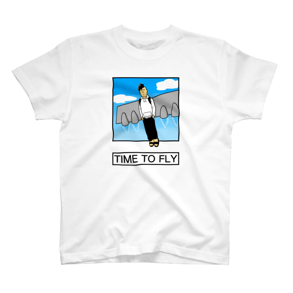 EstyのTIME TO FLY スタンダードTシャツ