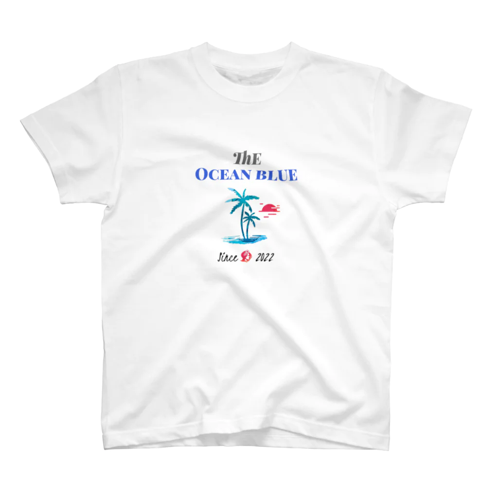 D-Smile🌼のThe Ocean Blue🏝 Regular Fit T-Shirt