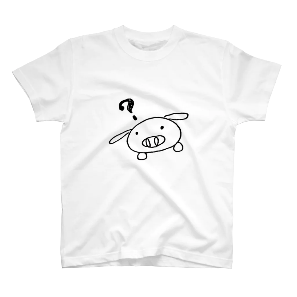 Lucky Apolloのこぶたの“せば”　はてなせば Regular Fit T-Shirt