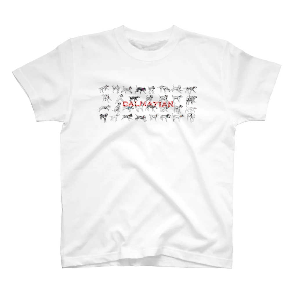 lily_dalmatianのダルメシアンまみれ Regular Fit T-Shirt