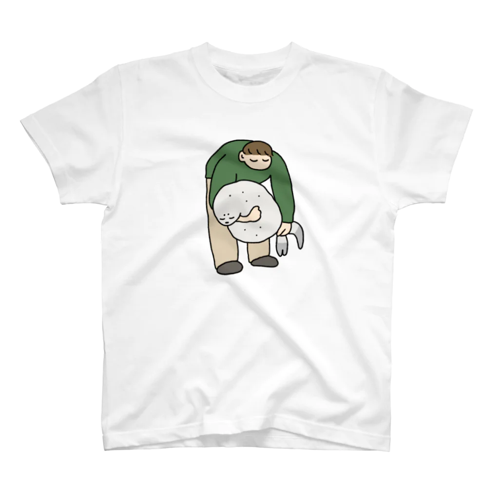 ふんちゃいこのよいしょあざらし スタンダードTシャツ