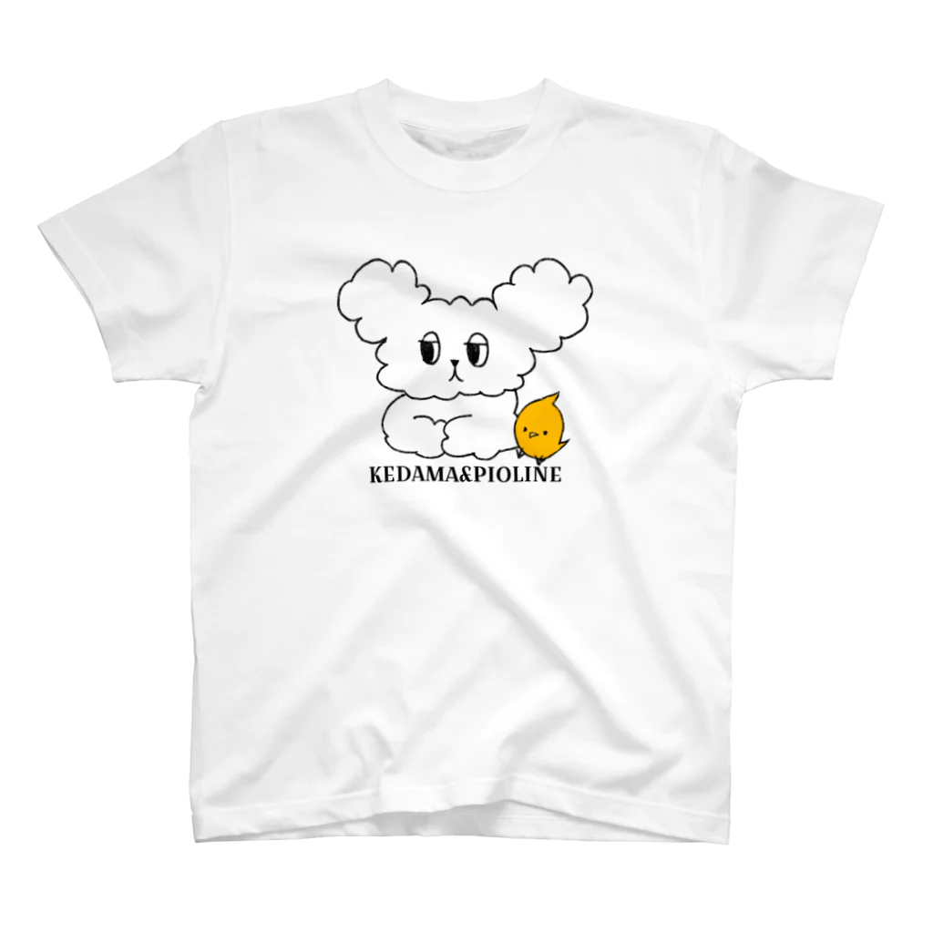 Ｋｏｎｄｏｍｉｎｉｕｍ |−Ｋ−|のKEDAMA＆PIOLINE スタンダードTシャツ