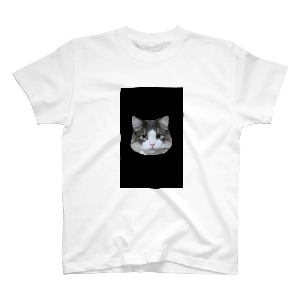 Timmy chan の猫の鳩胸 スタンダードTシャツ