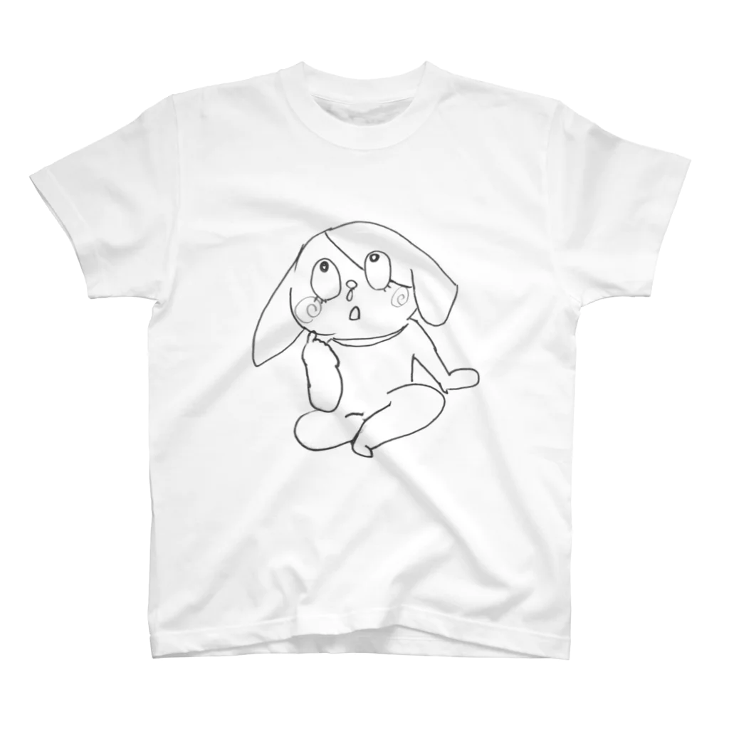 kkk1988のリサドッグ犬 スタンダードTシャツ