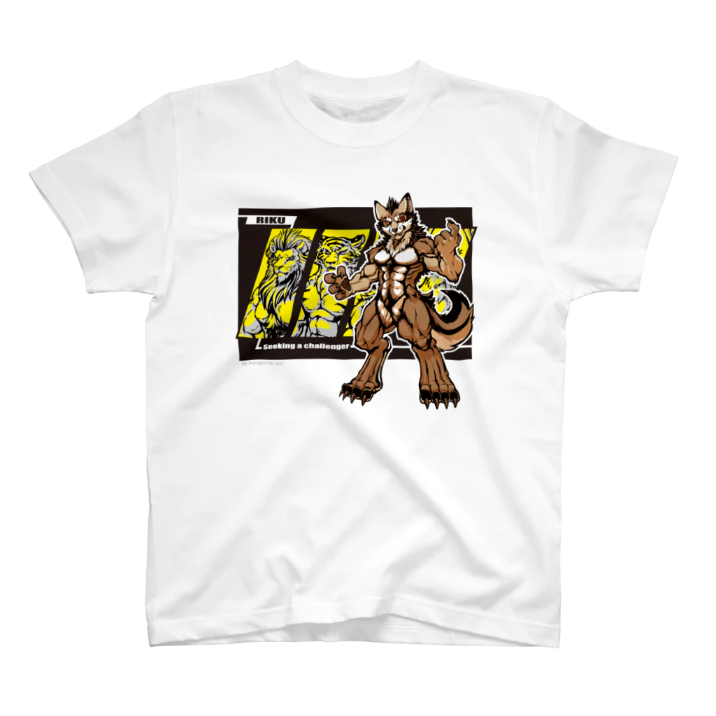 TIGER WINGS webの陸くん スタンダードTシャツ