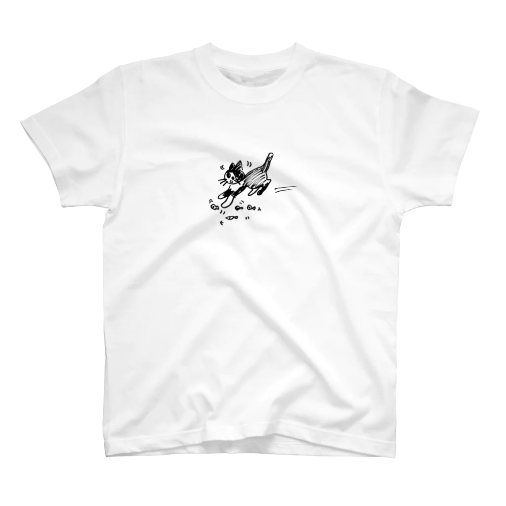 zoomieのシャー猫にこちゃ スタンダードTシャツ