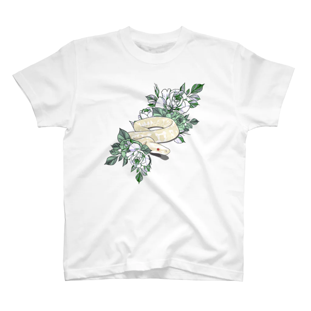 KakeraPlants(カケラプランツ)のおもちと一緒にお出かけ♡ スタンダードTシャツ