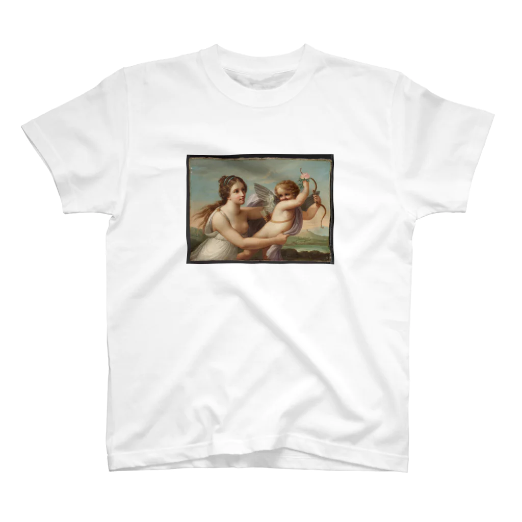 Masterpieceのアンゲリカ・カウフマン　/　エロスの勝利　The Victory of Eros 1750–75 Regular Fit T-Shirt