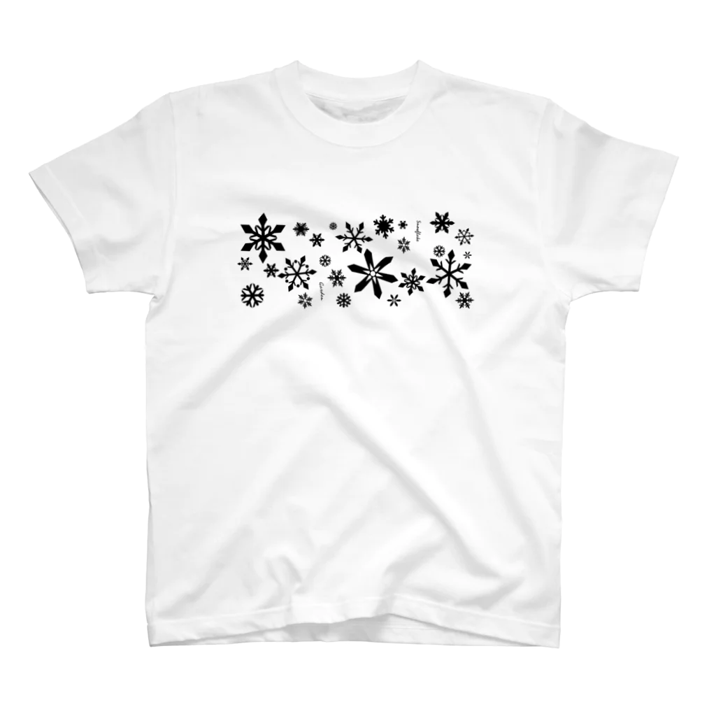 yuki_worksのSnowflakeGarden Regular Fit T-Shirt