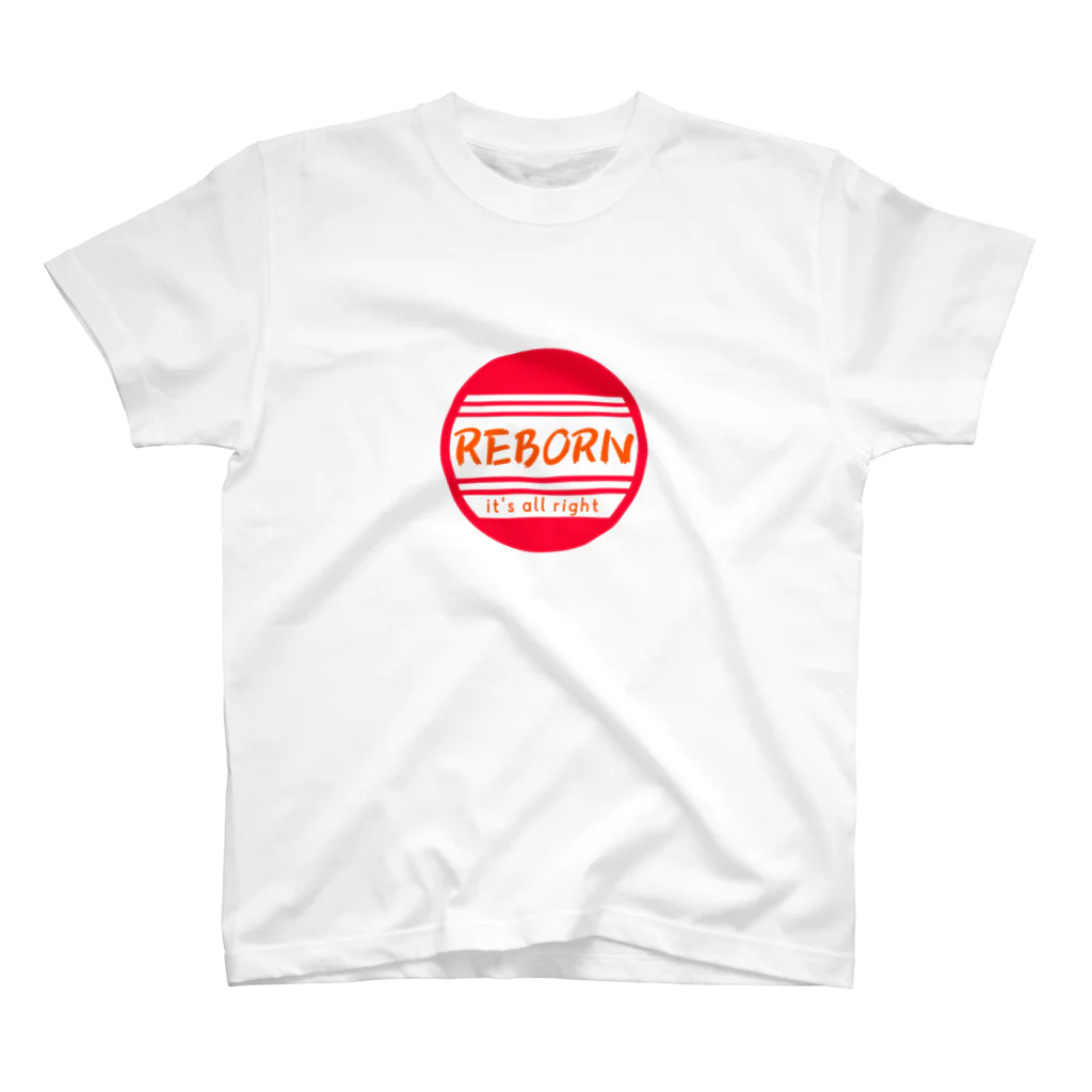 ブラック・ラビットのREBORNマーク スタンダードTシャツ