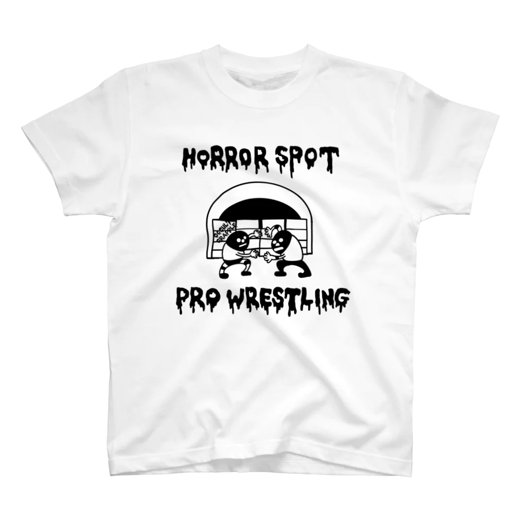 OCCULT GRAPPLEのHORROR SPOT PRO WRESTLING スタンダードTシャツ