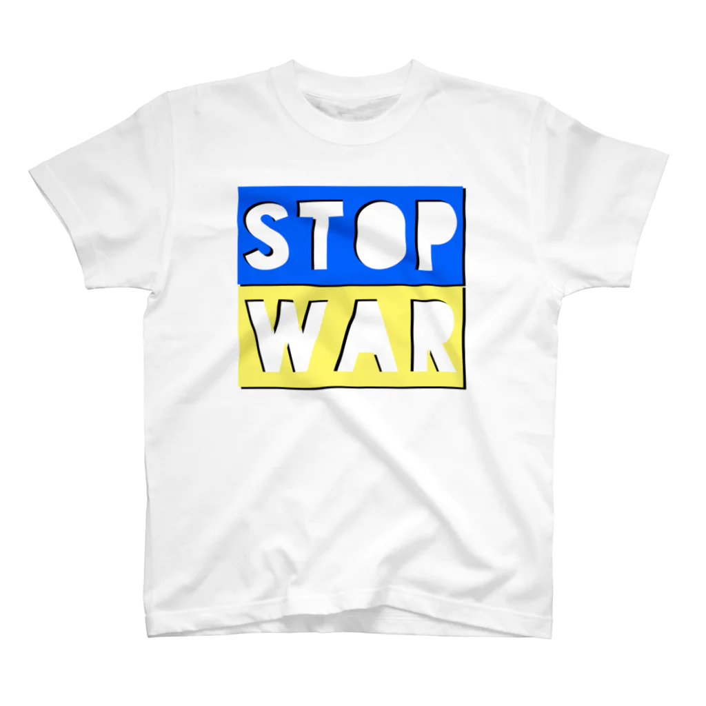 LalaHangeulのSTOP WAR  Regular Fit T-Shirt