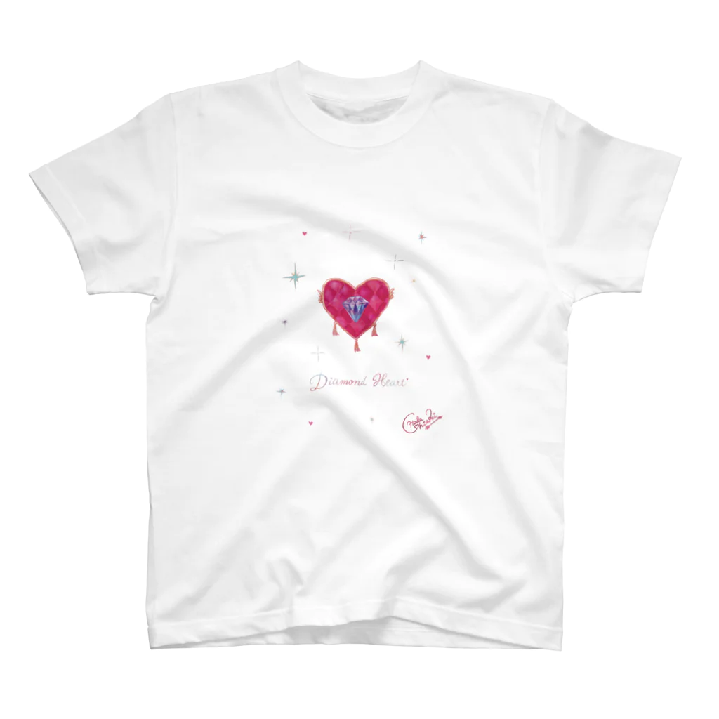 secret R♡♡MのDiamond Heart スタンダードTシャツ