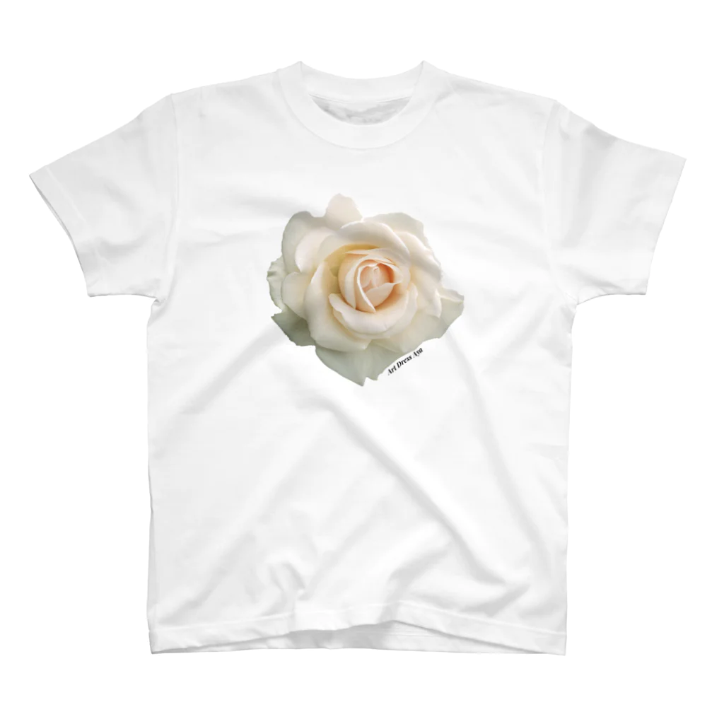 Art DressのWhite Rose  スタンダードTシャツ