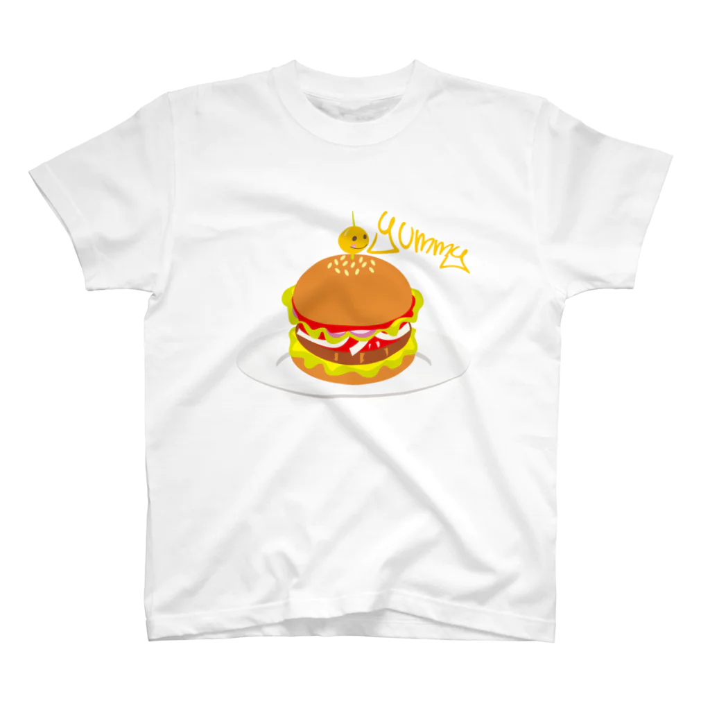 AURA_HYSTERICAのHamburger スタンダードTシャツ
