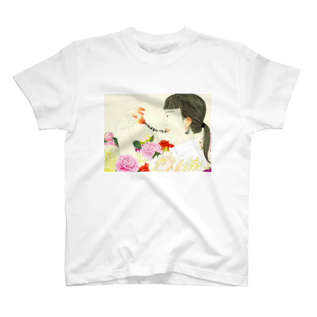 スージィの花浄土 スタンダードTシャツ